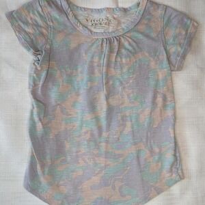 Vigoss Girls Camo Purple T‎ Shirt